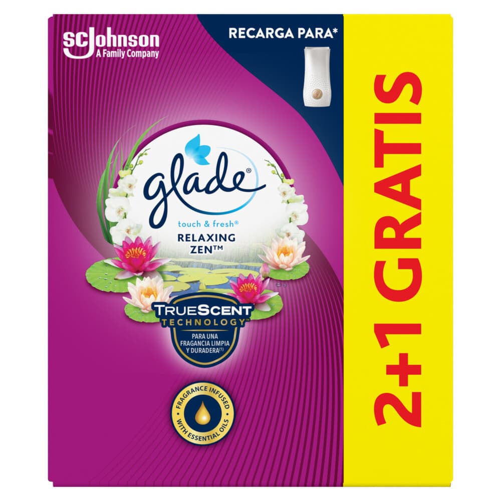 Glade Touch&Fresh Relaxing Zen 10 ml