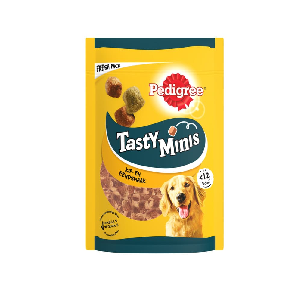Pedigree Pedigree Hondensnacks Tasty Mini's Chewy Cubes 130 gr