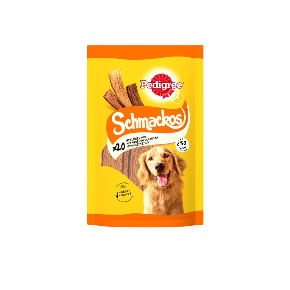 Pedigree Schmackos Hondensnacks Gevogelte Mix 144 gr