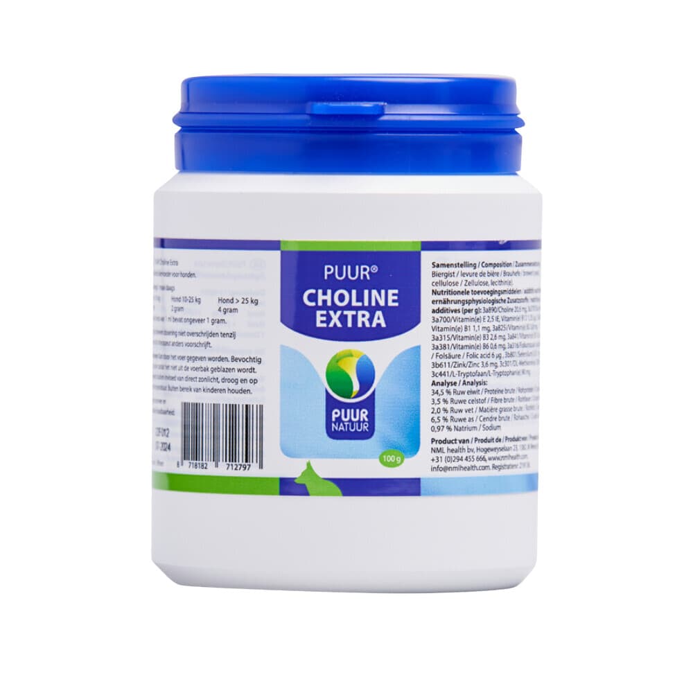 PUUR Choline Extra Hond 100 gr