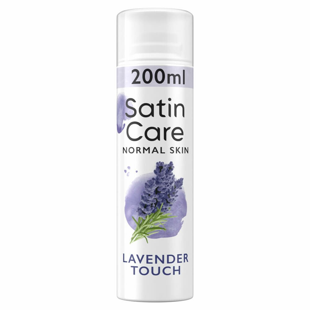 Satin Care Scheergel Lavender Touch 200 ml
