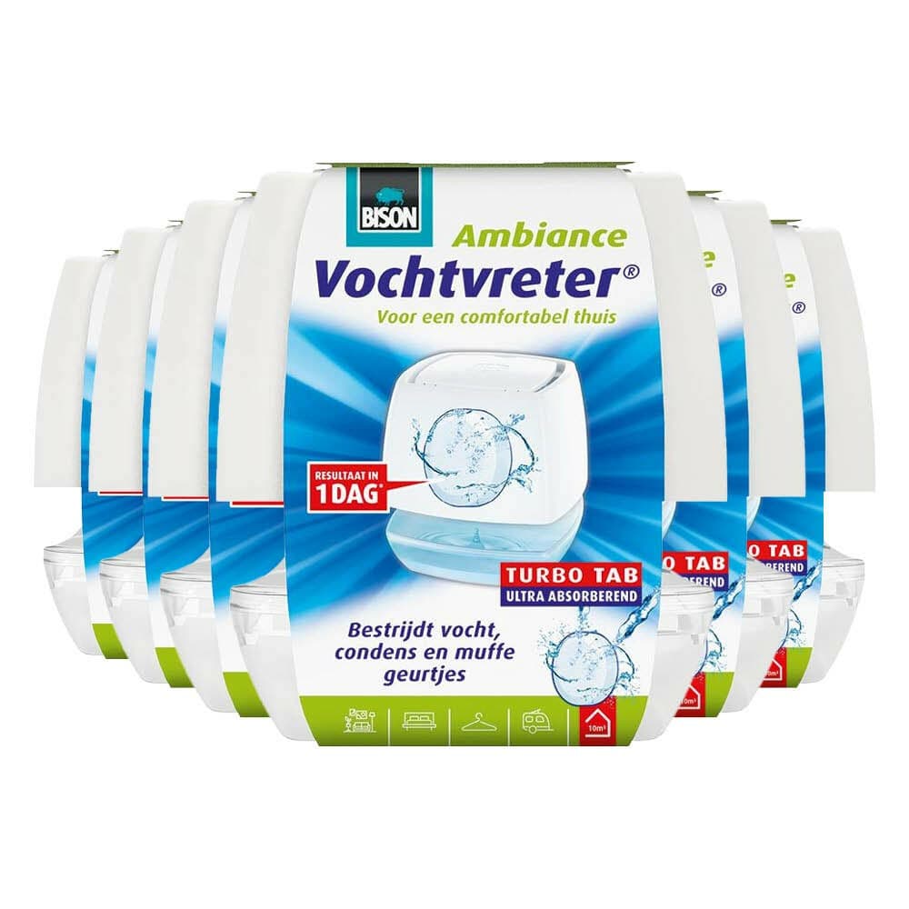6x Bison Vochtvreter Ambiance 100 gr