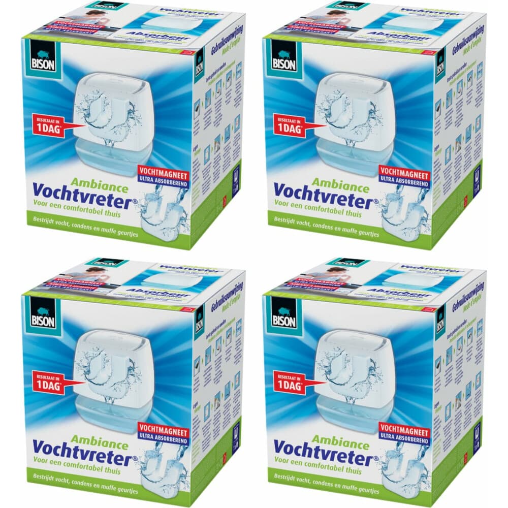 4x Bison Vochtvreter Ambiance 450 gr
