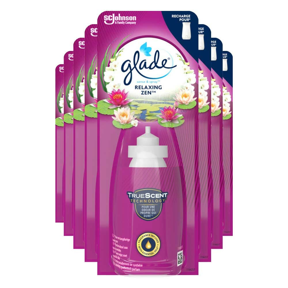 8x Glade Sense&Spray Relaxing Zen 18 ml