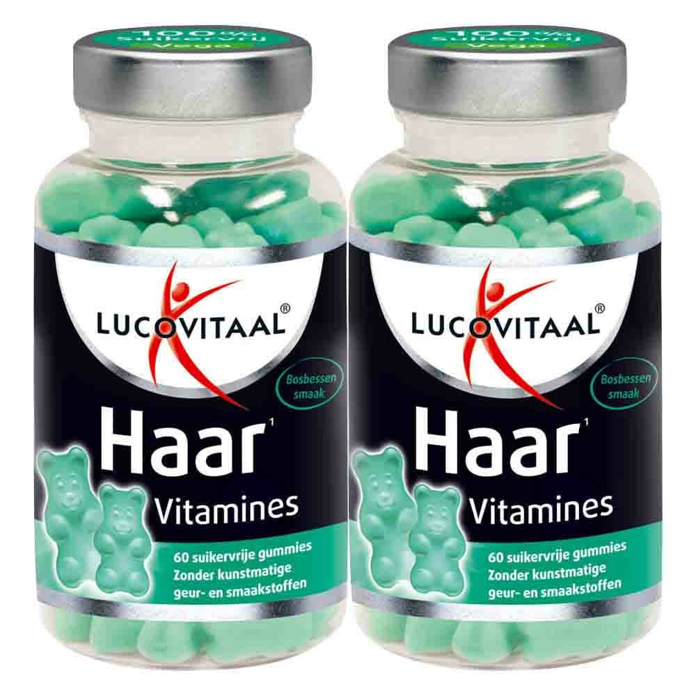 Gratis Verzending: 2x Lucovitaal Gummies Vitamine Haar 60 Gummies