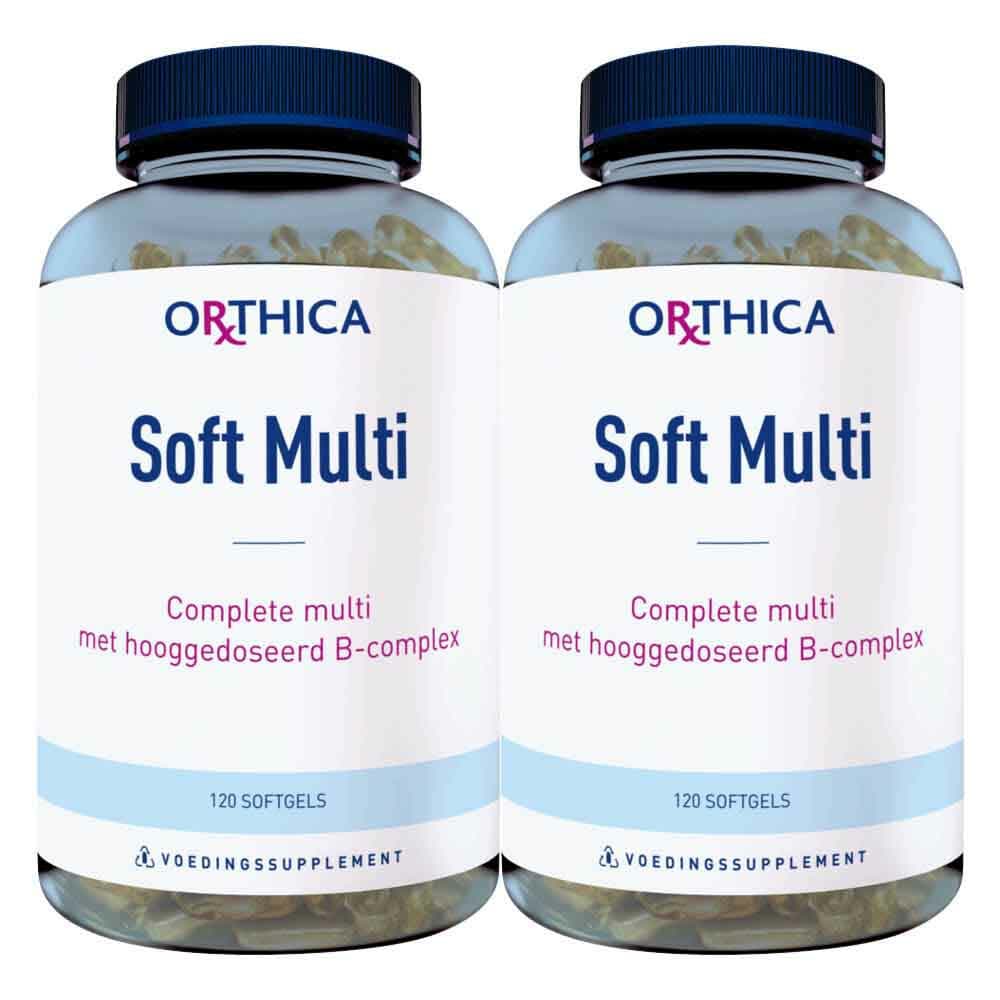 Gratis Verzending: 2x Orthica Soft Multi 120 softgels