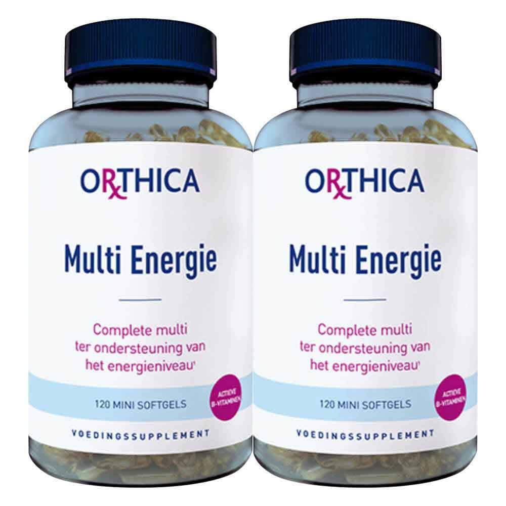 Gratis Verzending: 2x Orthica Multi Energie 120 softgels
