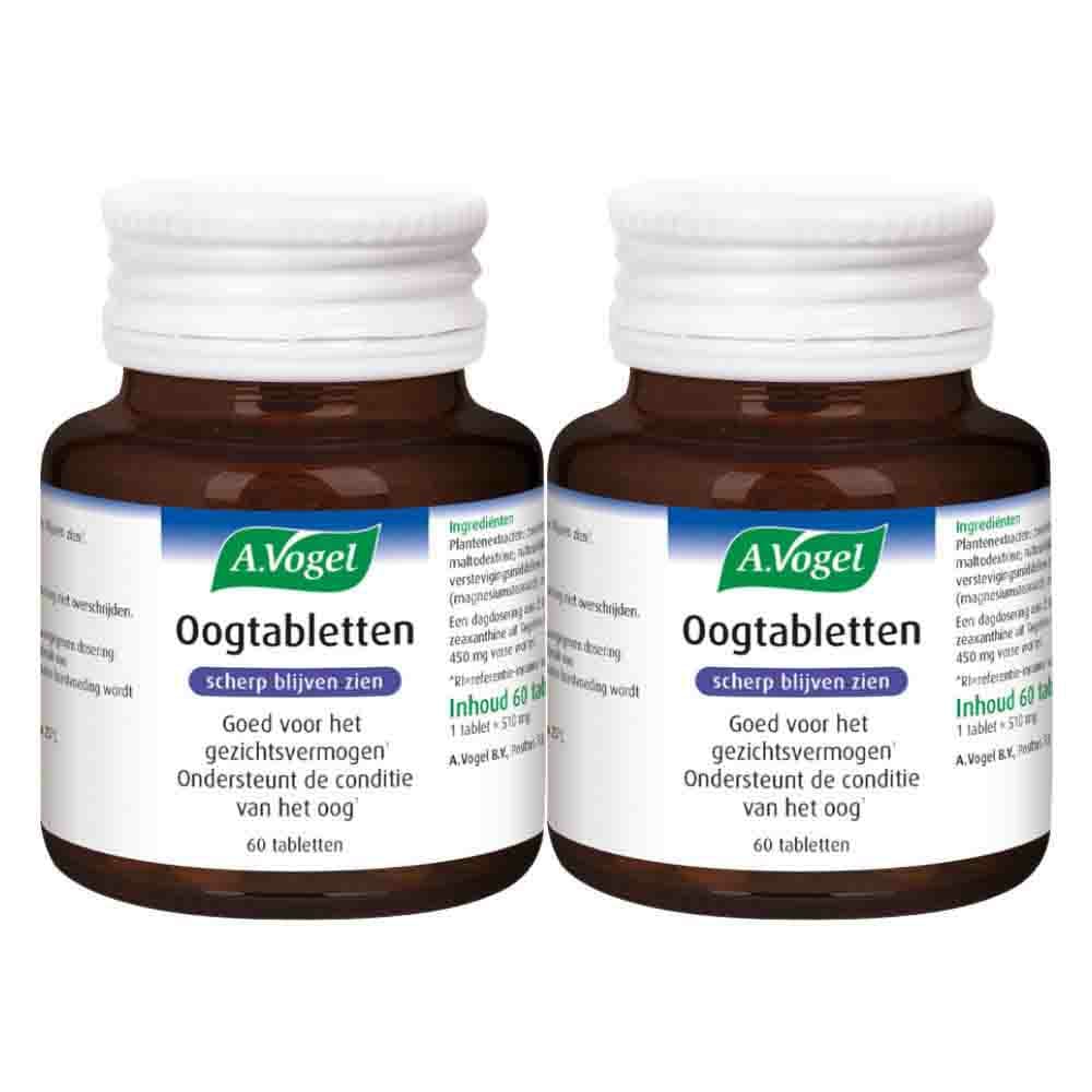 Gratis Verzending: 2x A.Vogel Oogtabletten 60 tabletten