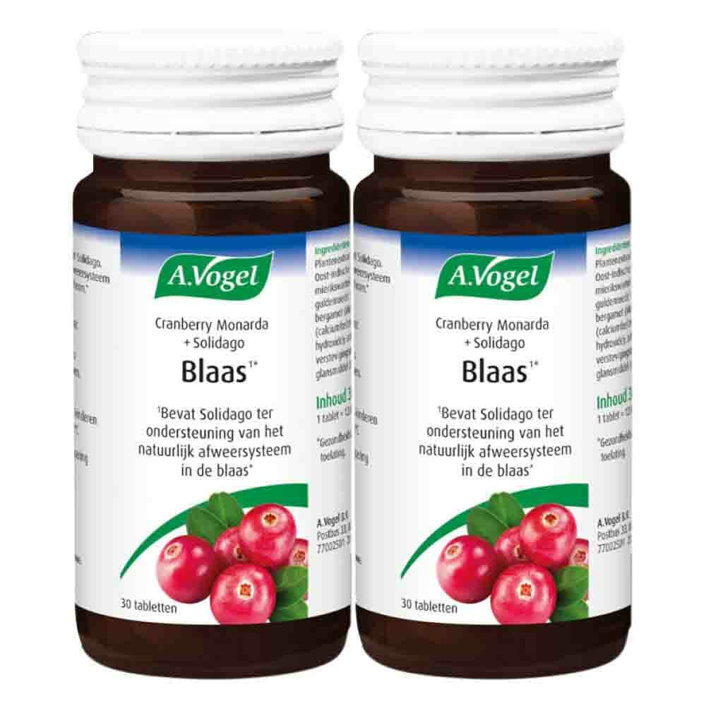 Gratis Verzending: 2x A.Vogel Cranberry Monarda 30 tabletten