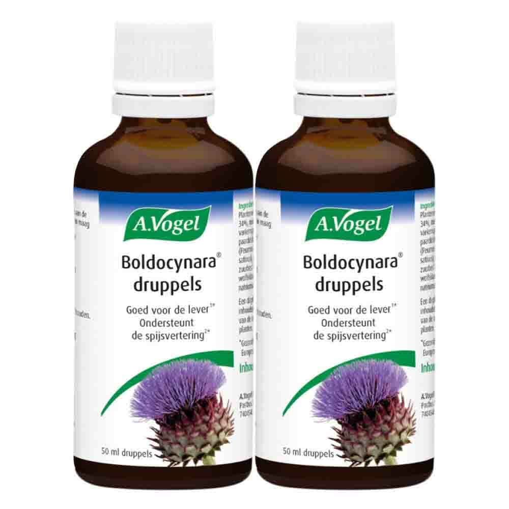 Gratis Verzending: 2x A.Vogel Boldocynara Druppels 50 ml