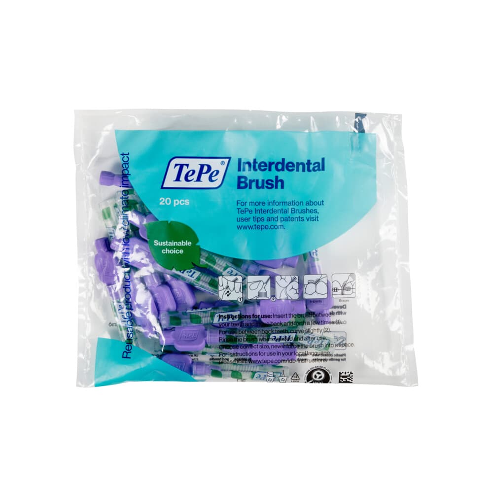TePe Interdentale Ragers Original 1,1 mm Paars 20 stuks