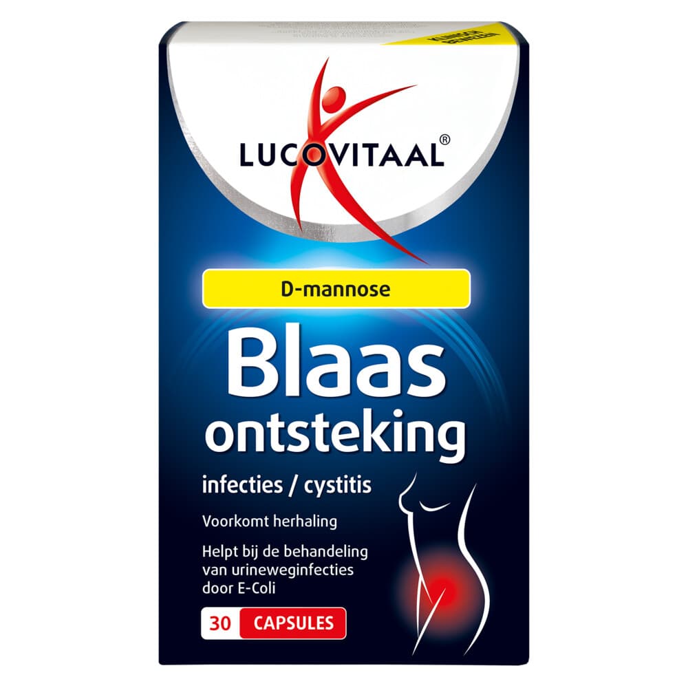 2+2 gratis: Lucovitaal Blaasontsteking 30 capsules