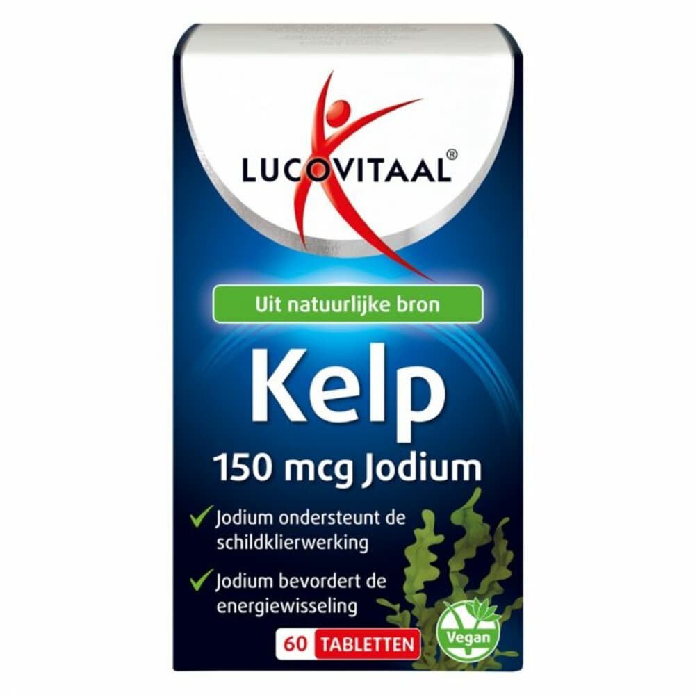 2+2 gratis: Lucovitaal Pure Kelp 60 tabletten