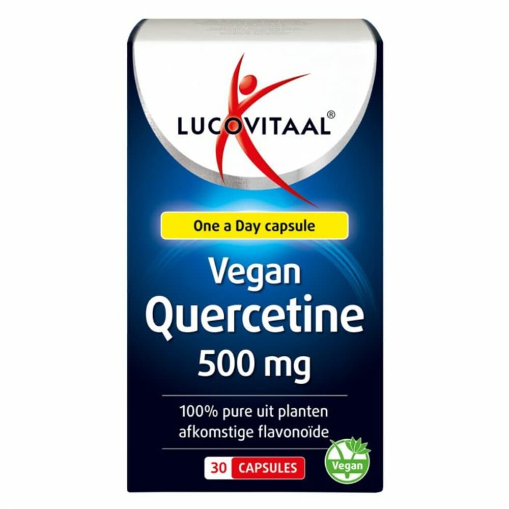 2+2 gratis: Lucovitaal Quercetine 500mg 30 capsules