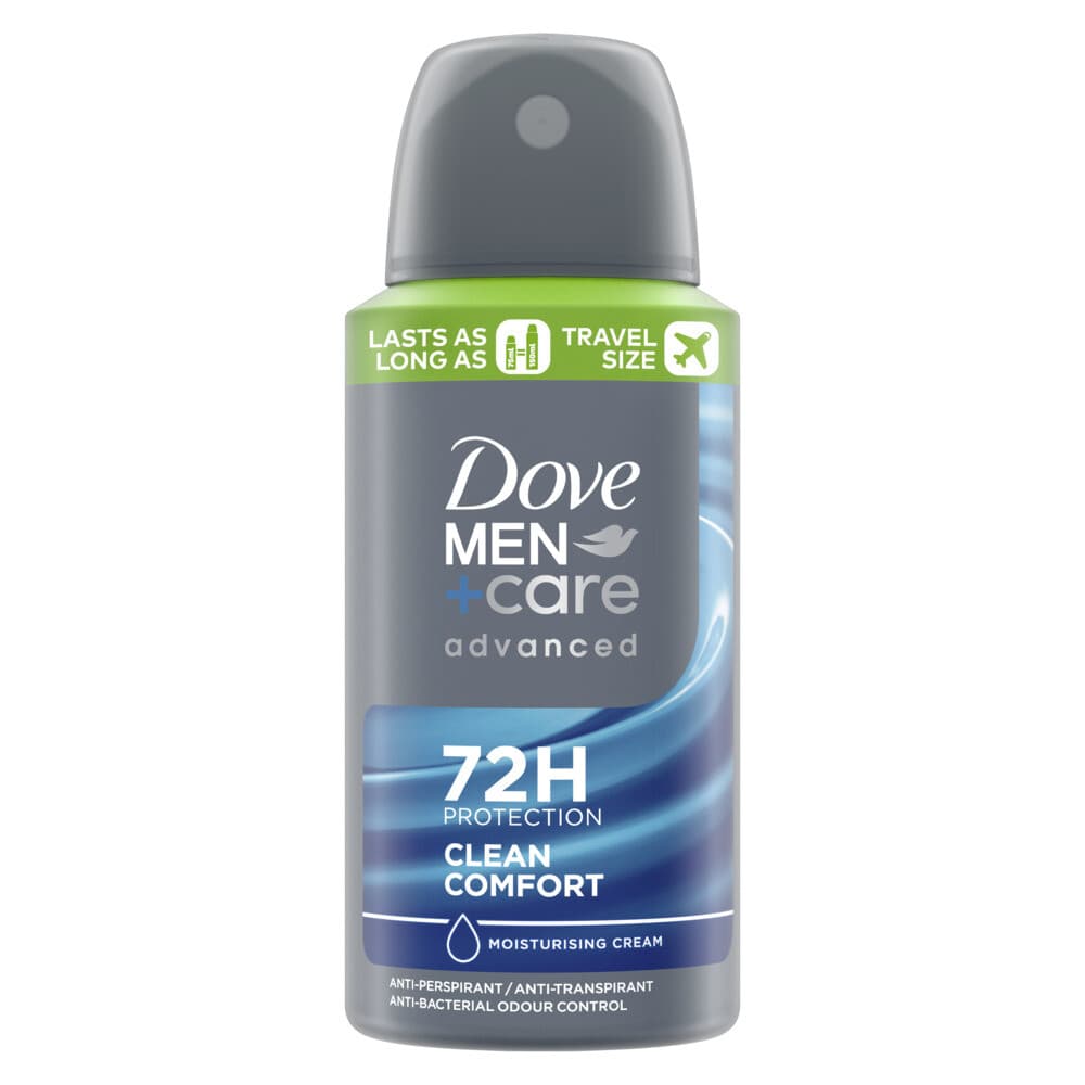 3x Dove Deodorant Men+ Care Clean Comfort 75 ml