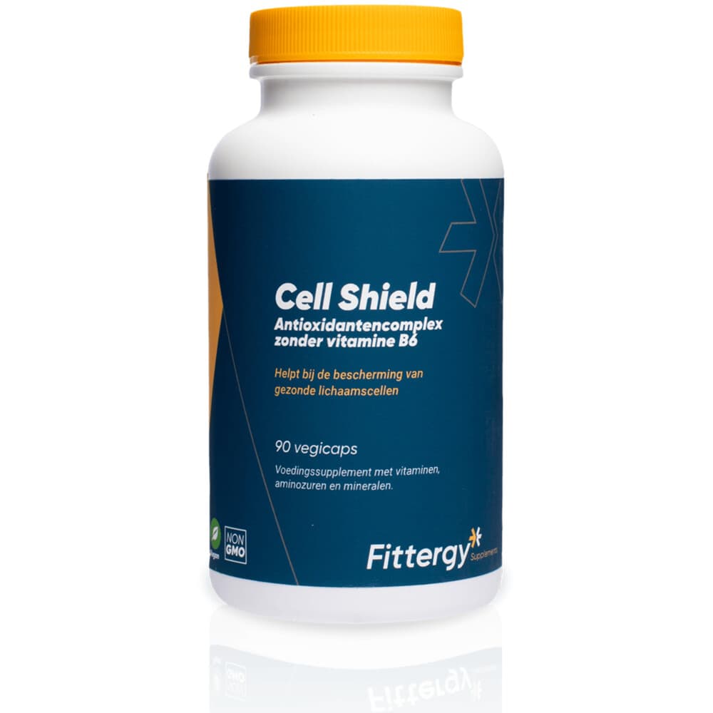 Gratis Verzending: Fittergy Supplements Cell Shield Antioxidantencomplex zonder Vitamine B6 90 capsules