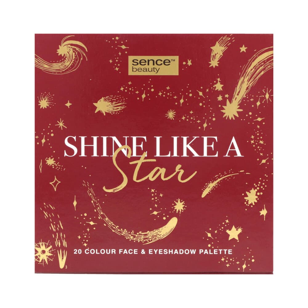 2x Sence Shine Like A Star Gezicht en Oogschaduw Palette