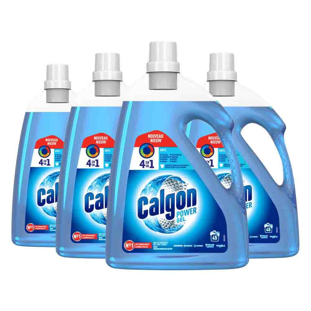 4x Calgon Ontkalkingsgel Wasmachines 2,25 liter