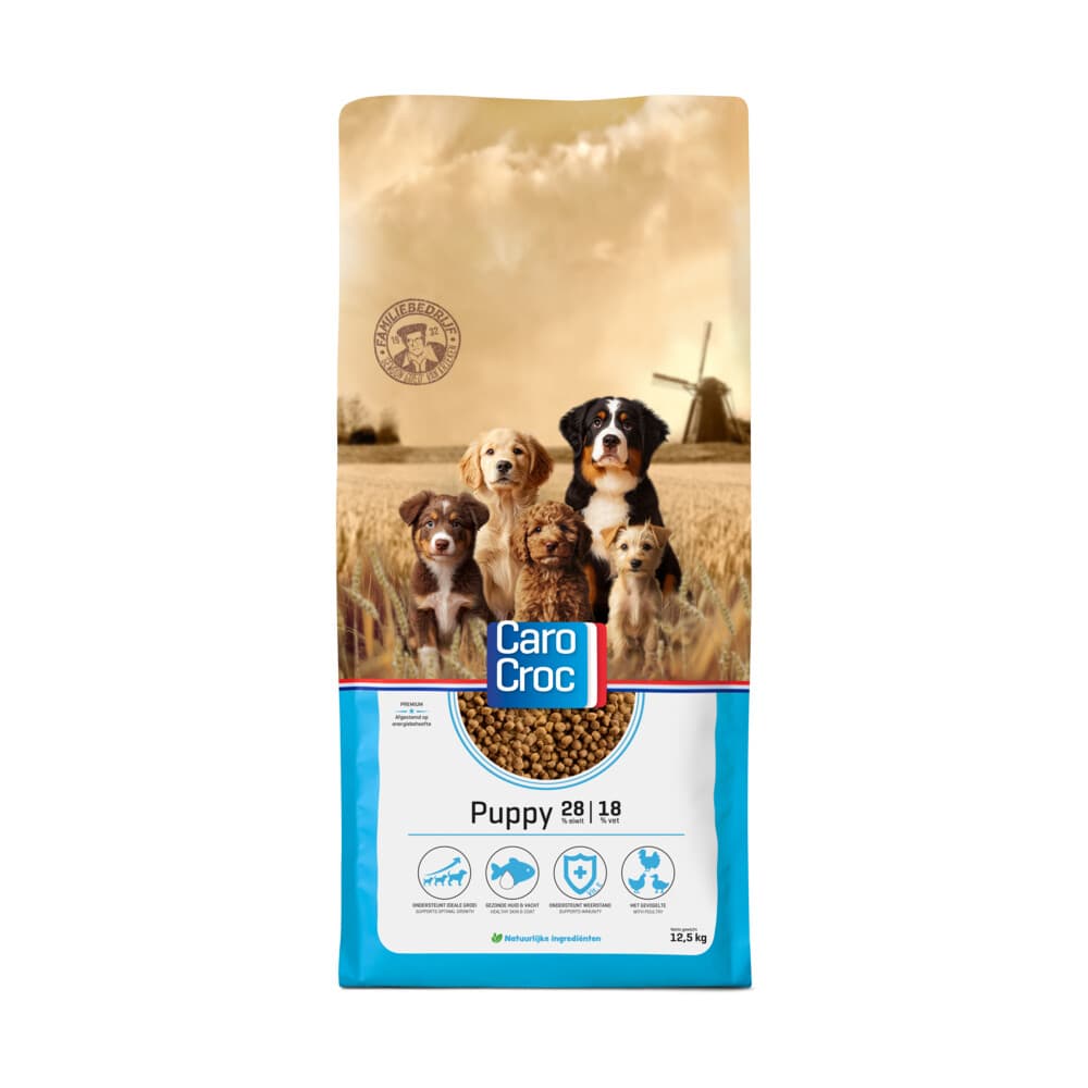 CaroCroc Hondenvoer Droog Puppy 12,5 kg