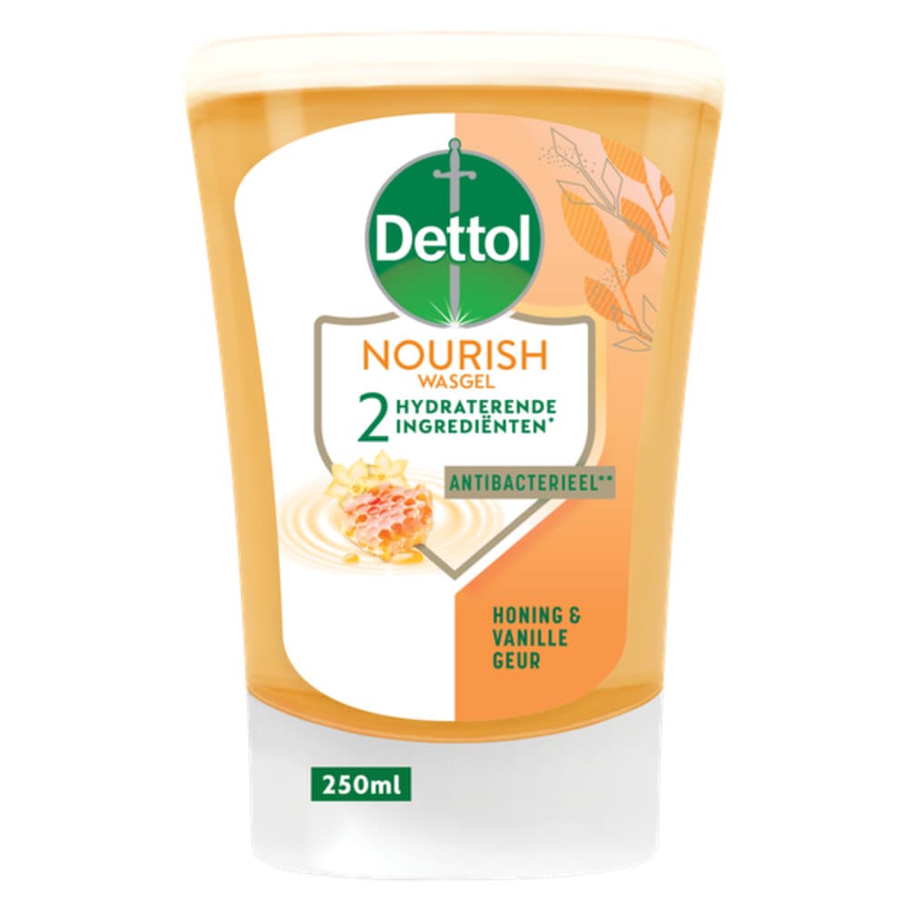 Dettol No-Touch Handzeep Refill Extra Care Honey&Sheabutter 250 ml