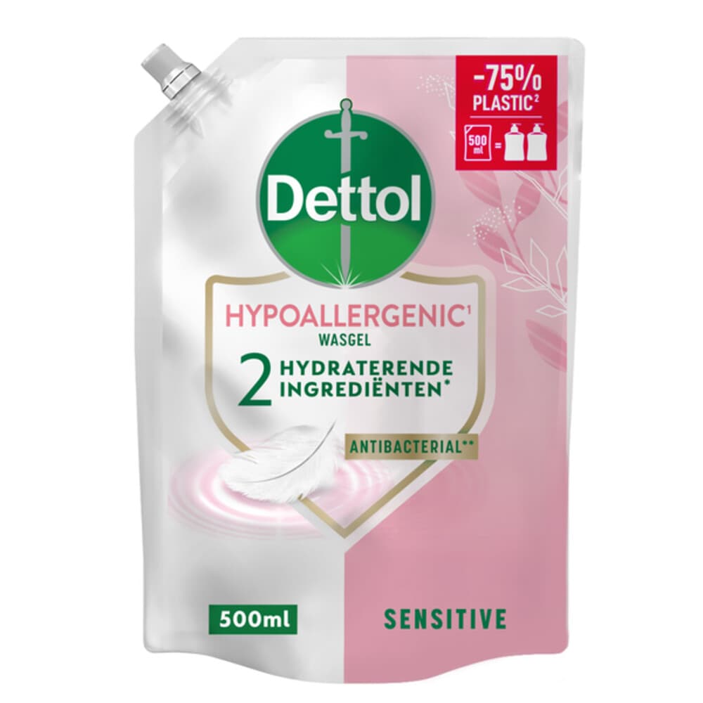 Dettol Refill Handzeep Sensitive 500 ml