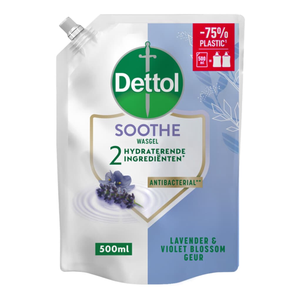 Dettol Refill Handzeep Relaxing Lavender 500 ml
