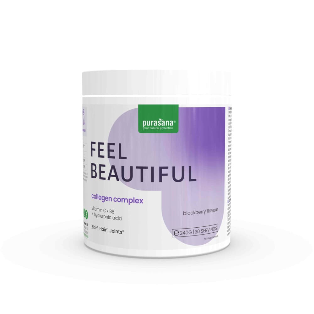 Gratis Verzending: Purasana Collageen Zwarte Bes 240 gr