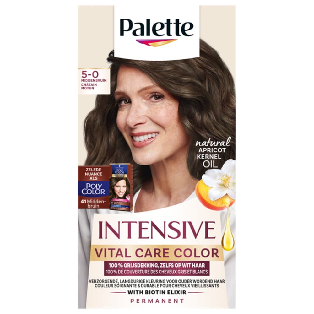 Palette Vital Care 5-0 Middenbruin