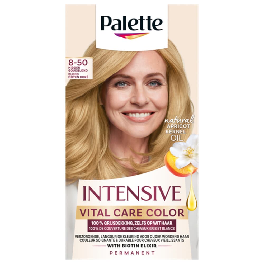 Palette Vital Care 8-50 Midden Goudblond