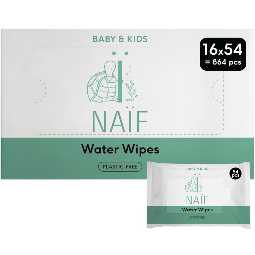 Naif Baby&Kids Billendoekjes 16x54 = 864 stuks
