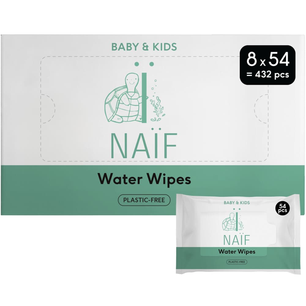 Naif Baby&Kids Billendoekjes 8x54 = 432 stuks