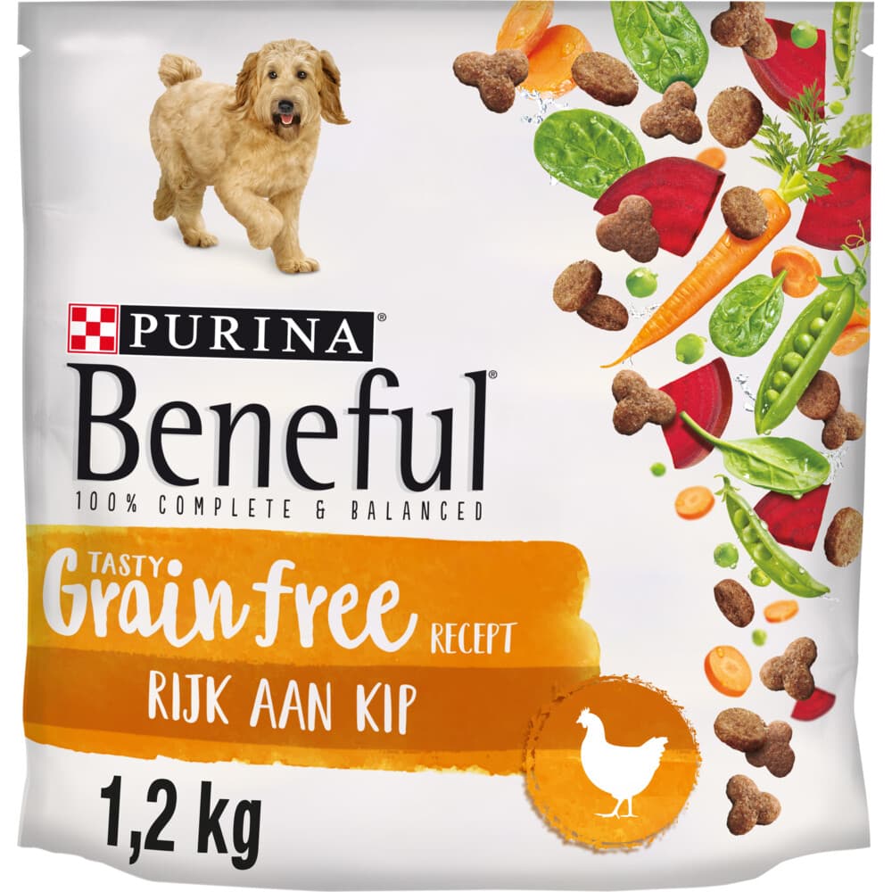 Beneful Hondenvoer Droog Graanvrij Kip - Groenten 1,2 kg