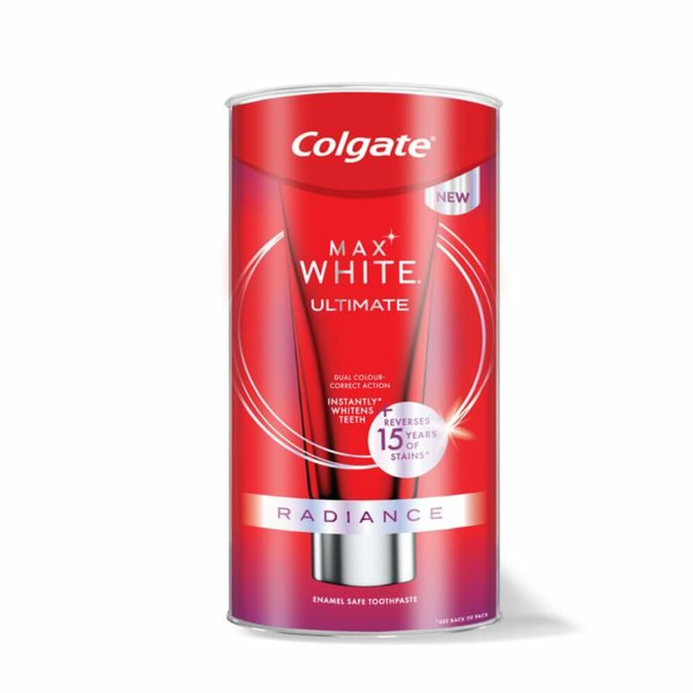 3+2 gratis: Colgate Tandpasta Max White Ultimate 75 ml
