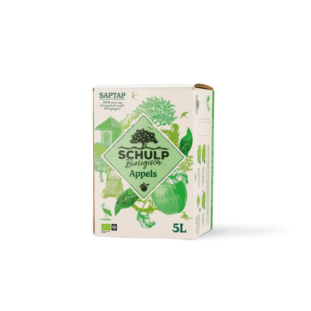 Schulp Saptap Appel Biologisch 5 liter