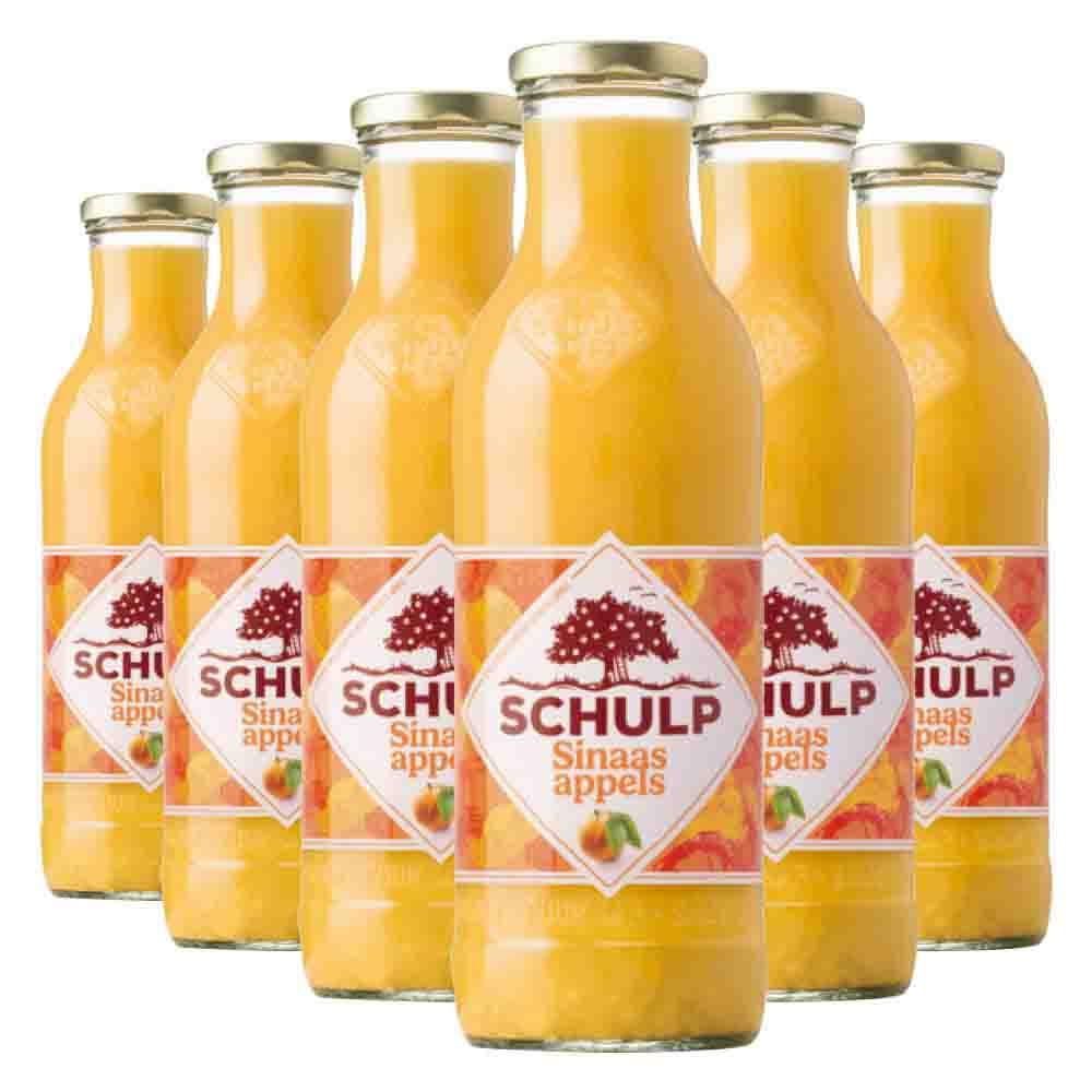 Schulp Sinaasappelsap Ambachtelijk 6 x 0,75 liter