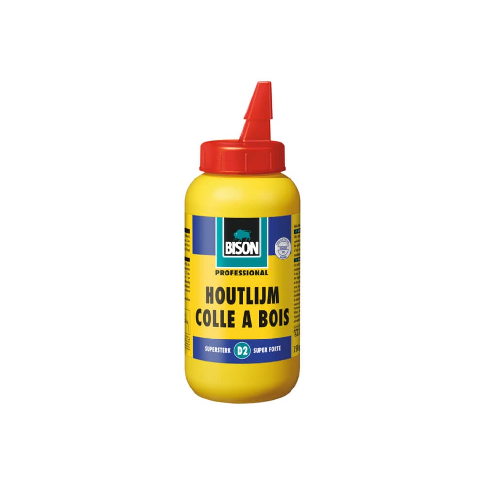 6x Bison Houtlijm Flacon 750 gr