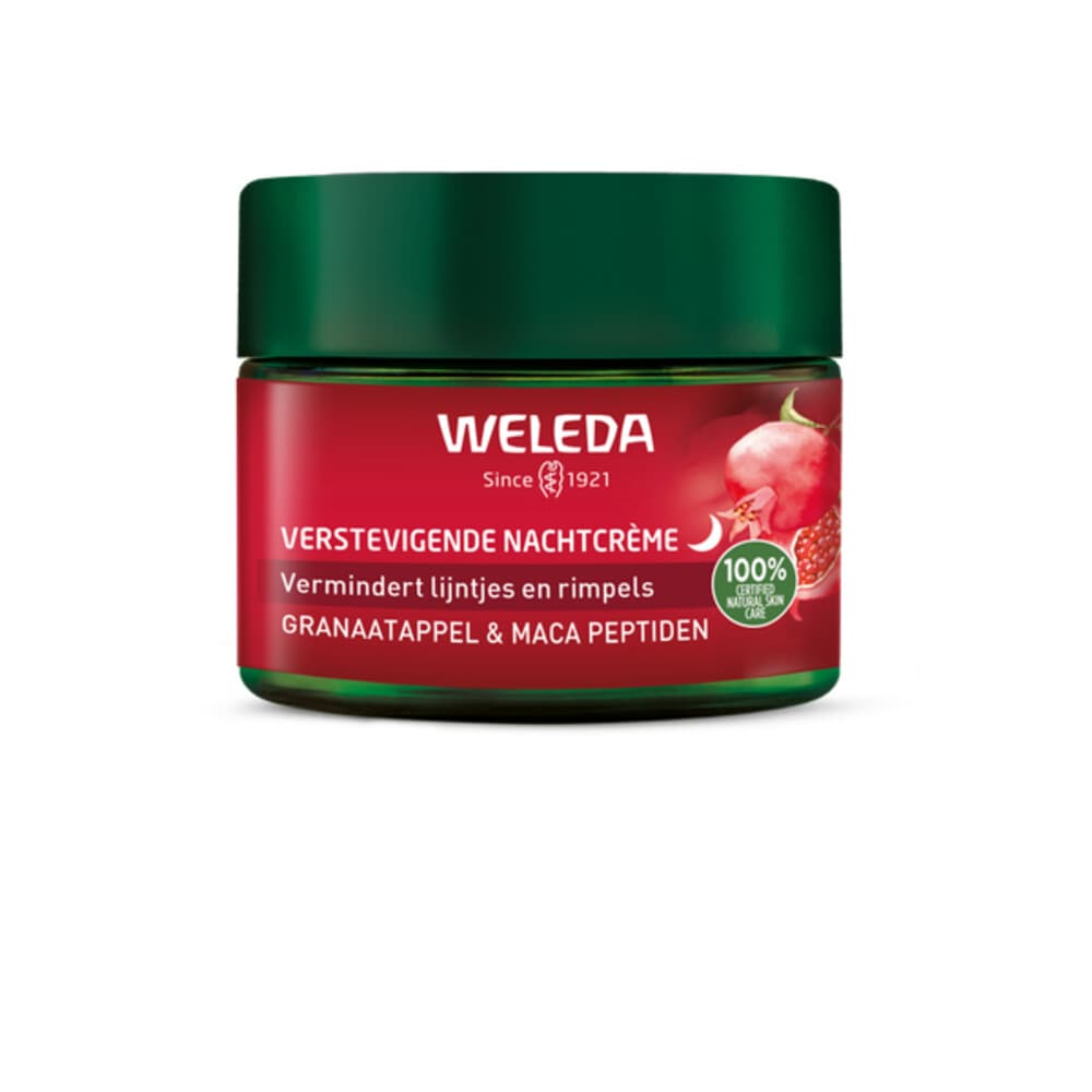 2e halve prijs: WELEDA Granaatappel&Maca Verstevigende Nachtcrème 40 ml