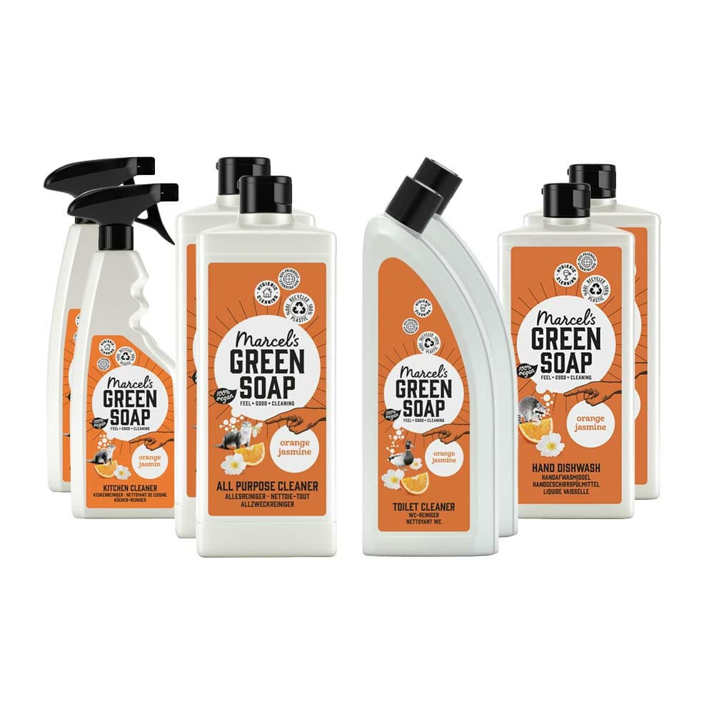 Marcel's Green Soap Orange Schoonmaak Pakket