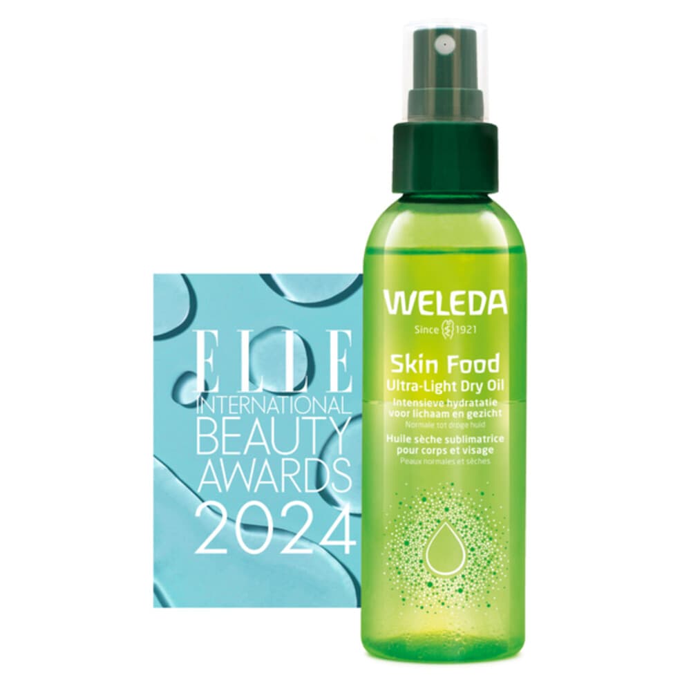 2e halve prijs: WELEDA Skin Food Ultra-Light Dry Oil 100 ml
