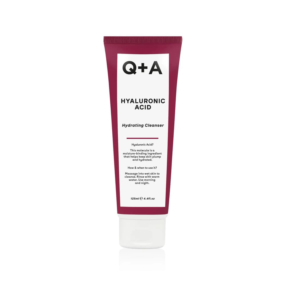 2e halve prijs: Q+A Hyaluronic Acid Cleansing Gel 125 ml