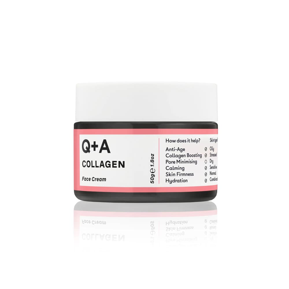 2e halve prijs: Q+A Collagen Dagcrème 50 gr