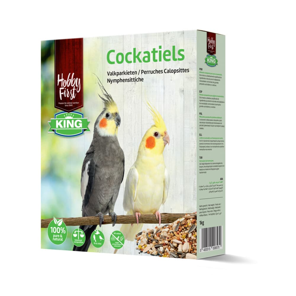 HobbyFirst King Valkparkieten 1 kg