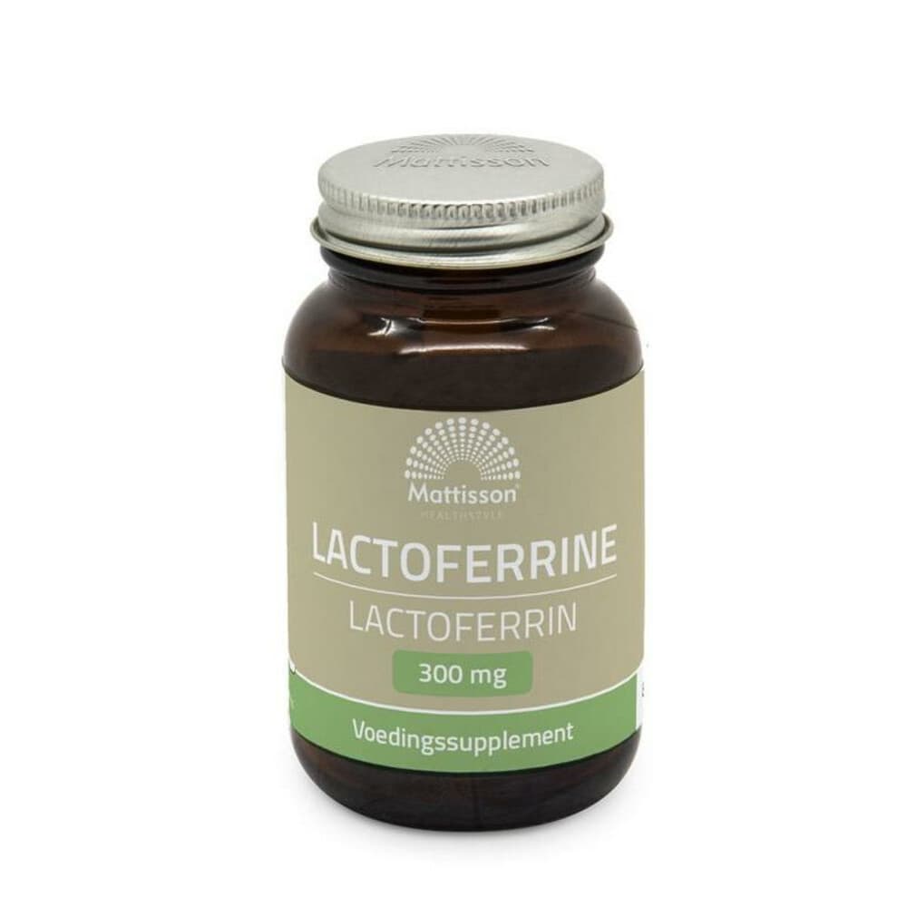 Gratis Verzending: Mattisson Lactoferrine 300 mg 60 capsules