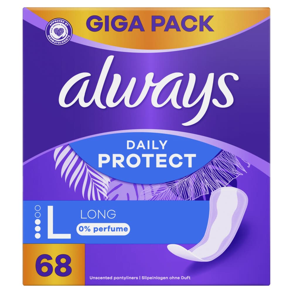 Always Inlegkruisjes Large 68 stuks