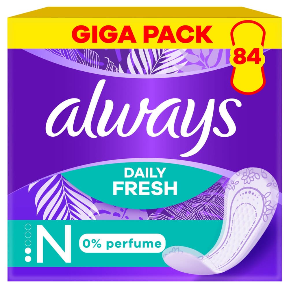 Always Inlegkruisjes Normal 84 stuks