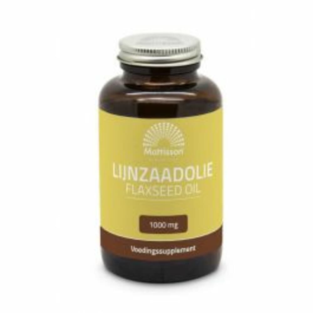 Gratis Verzending: 2x Mattisson Lijnzaadolie 1000mg 90 capsules