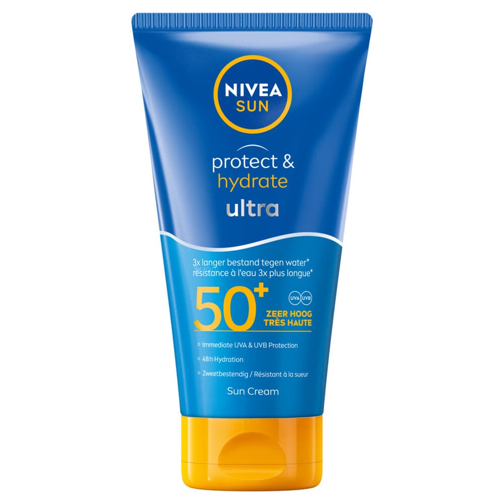 NIVEA Sun Protect&Hydrate Zonnebrandcrème Ultra SPF 50+ 150 ml