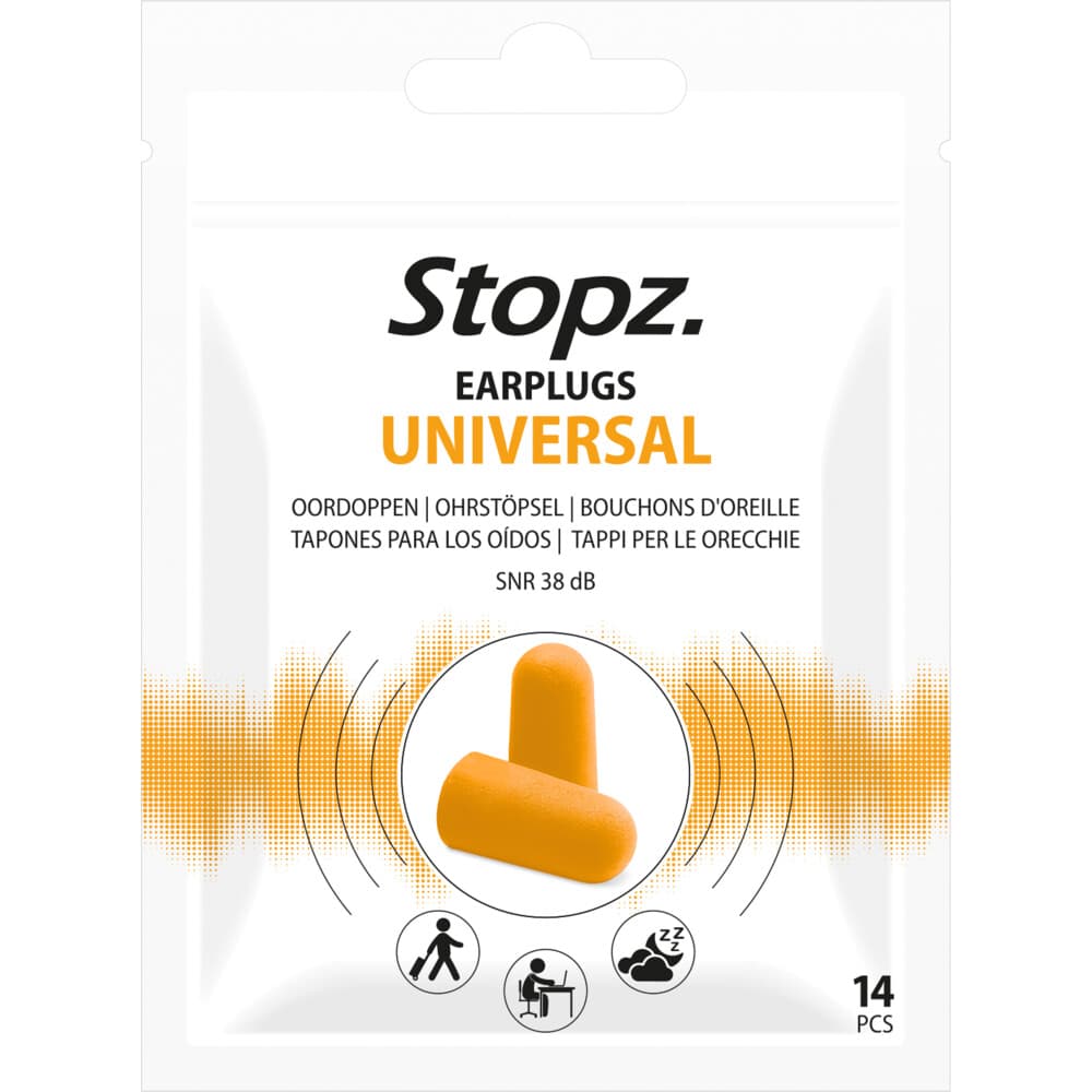 Stopz. Earplugs Universal 14 stuks