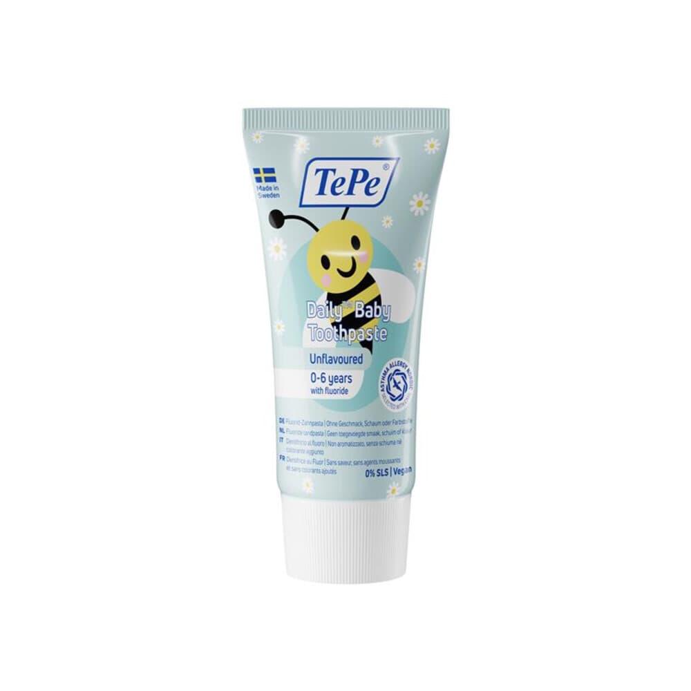 3x TePe Tandpasta Daily Baby 50 ml