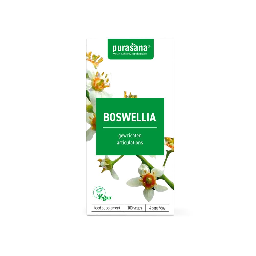 Gratis Verzending: Purasana Boswellia Wierook 100 capsules
